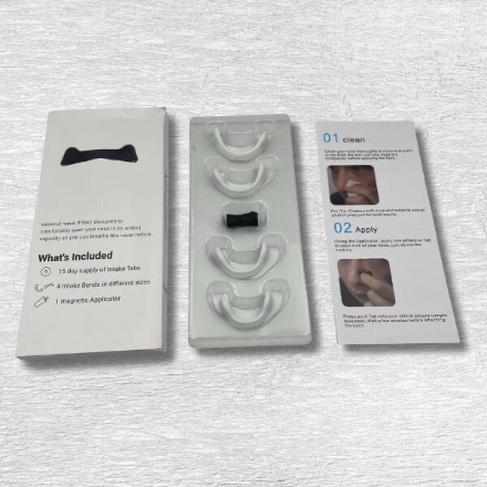 רצועת אף מגנטית לשיפור הנשימה של ByNibar