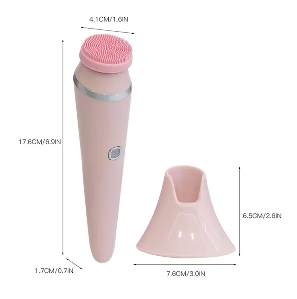 מברשת לניקוי פנים חשמלית 4 ב- 1 של ByNibar