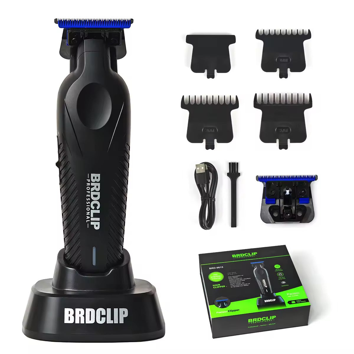 מכונת פיניש Brodclip מקצועית 9000 סל״ד לגברים של ByNibar