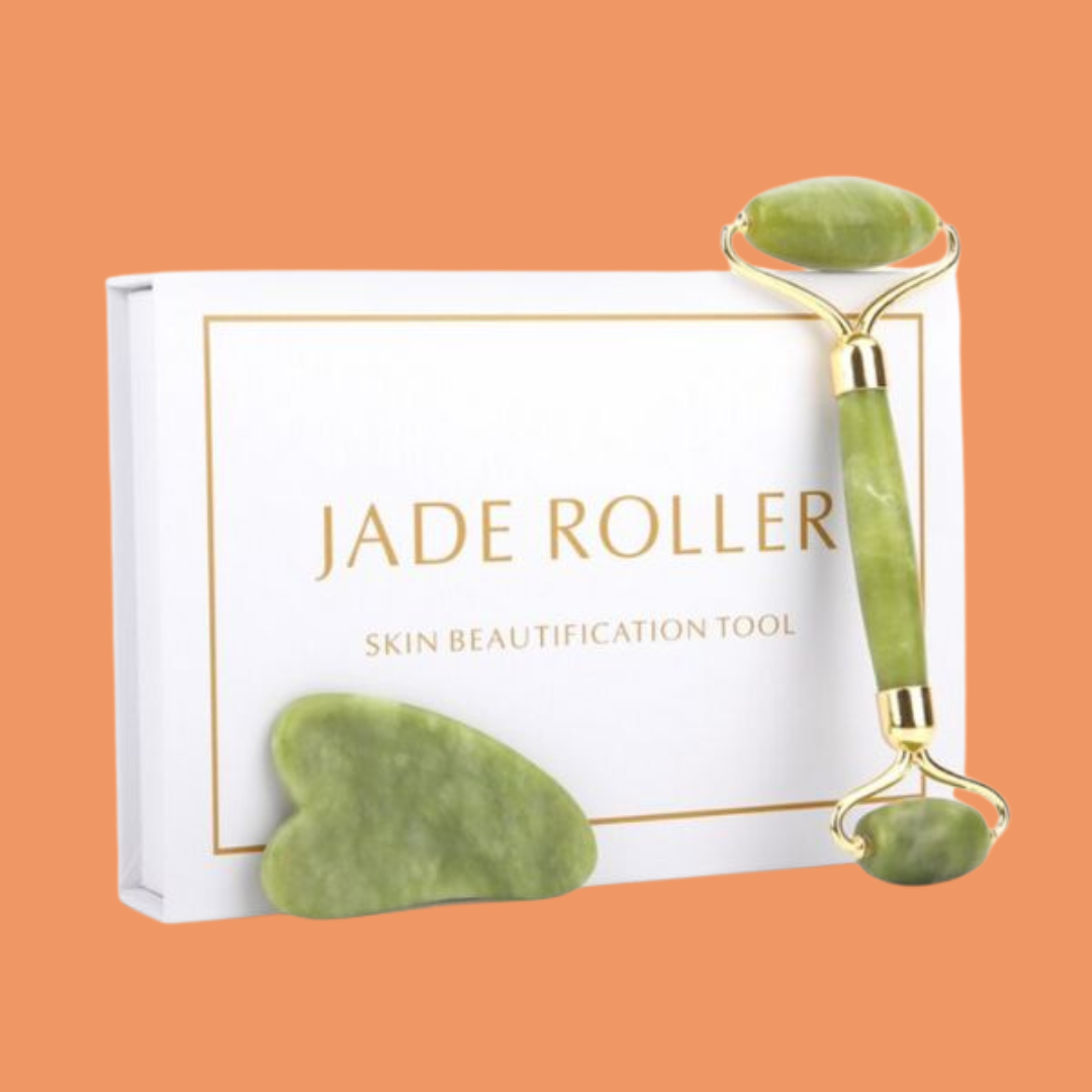 סט רולר ואבן גוואשה לעיסוי הפנים של ByNibar