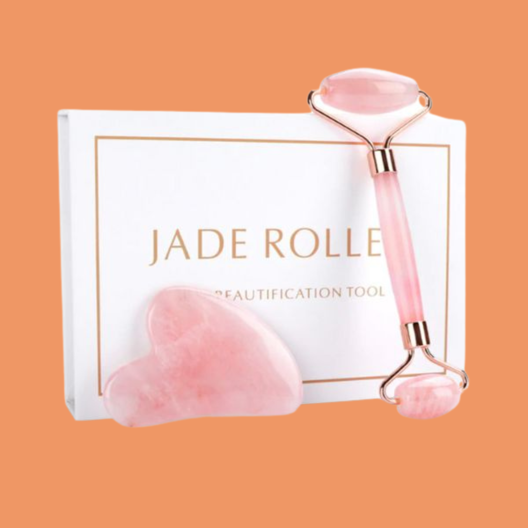 סט רולר ואבן גוואשה לעיסוי הפנים של ByNibar