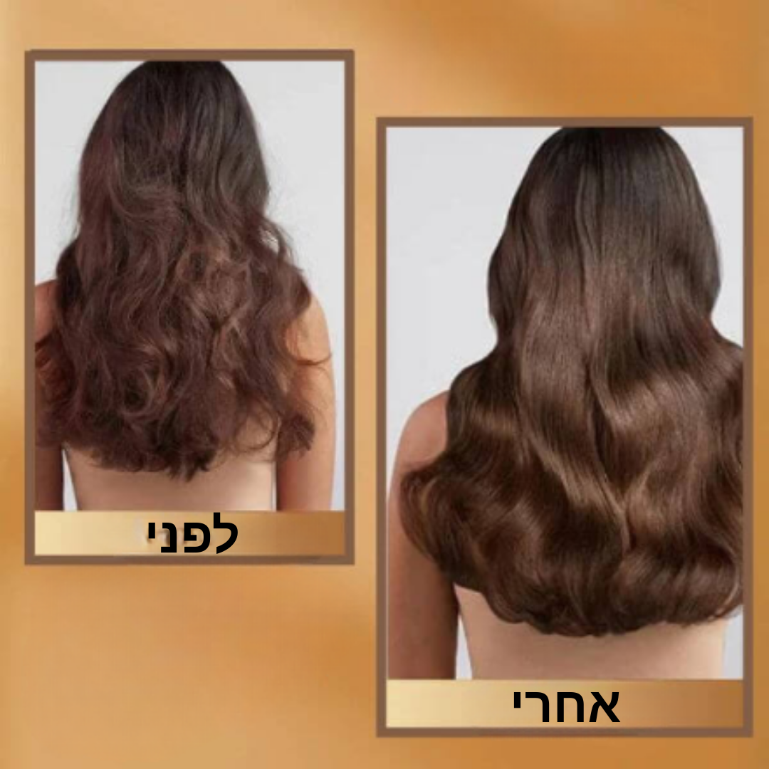 מסכת קולגן לשיקום והחלקת השיער של ByNibar