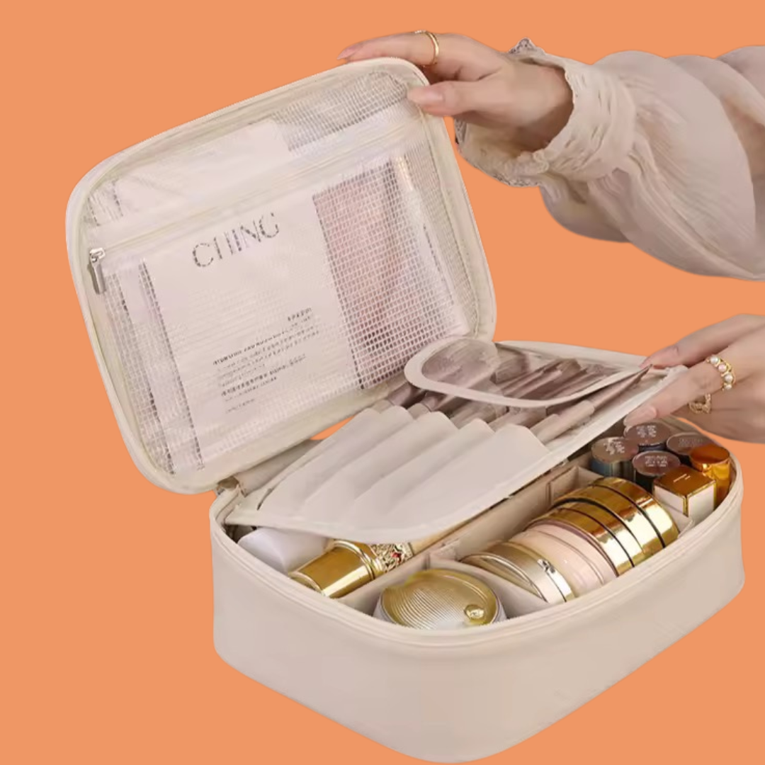 תיק איפור נוח וגדול של ByNibar