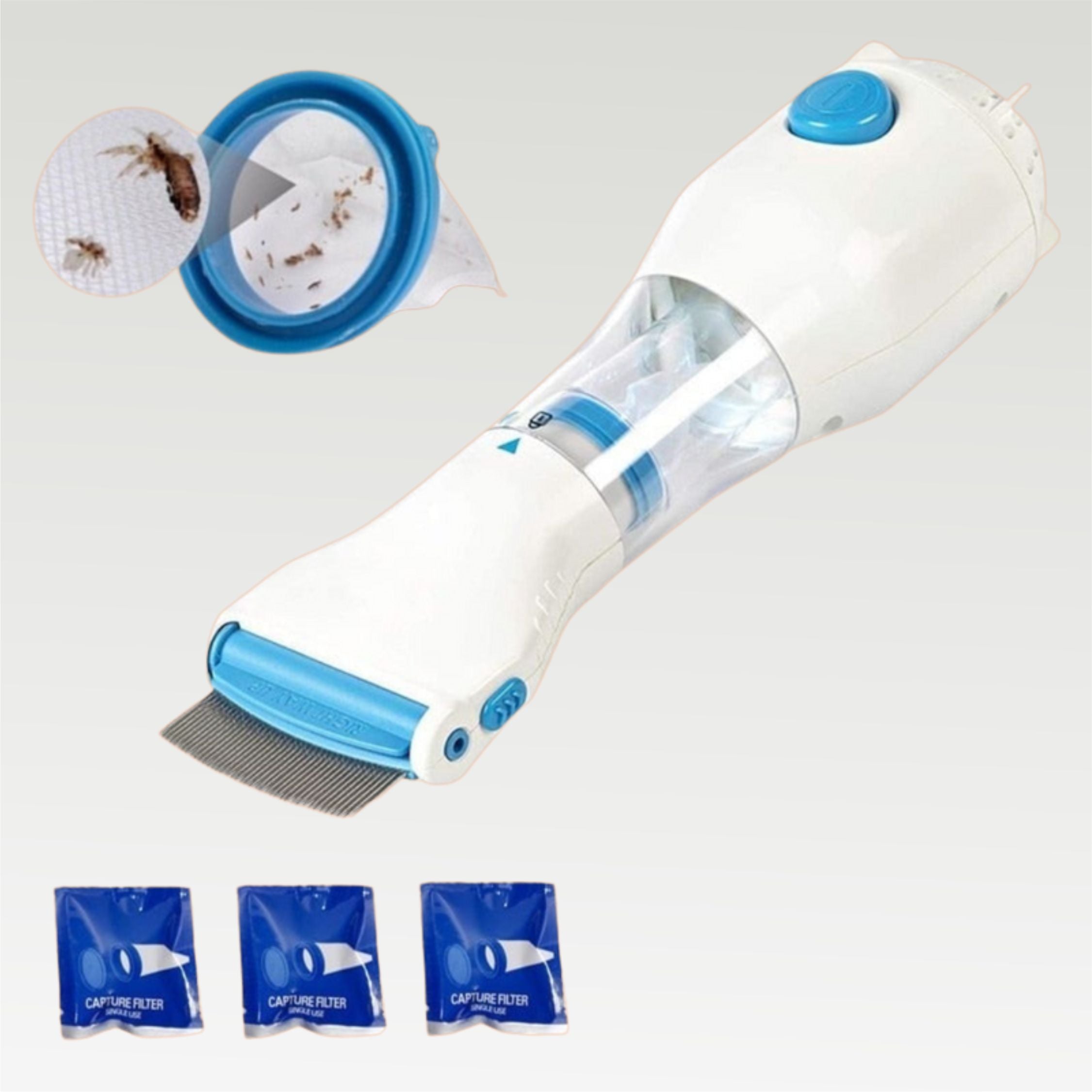 מסרק הכינים החשמלי של ByNibar