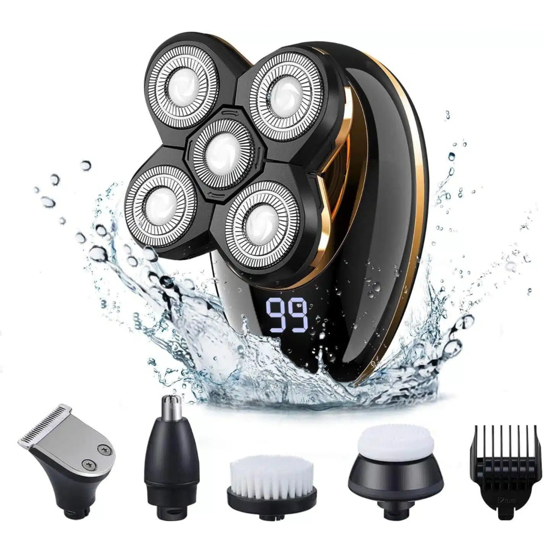 מכונת גילוח מקצועית לכל הגוף 5 ב - 1 לגברים של ByNibar