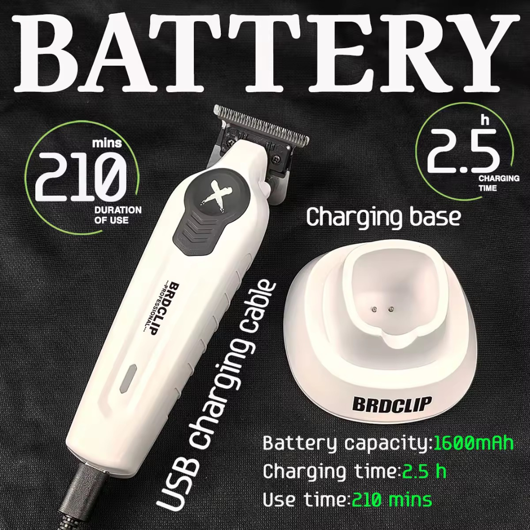 מכונת פיניש Brodclip מקצועית 7700 סל״ד לגברים של ByNibar