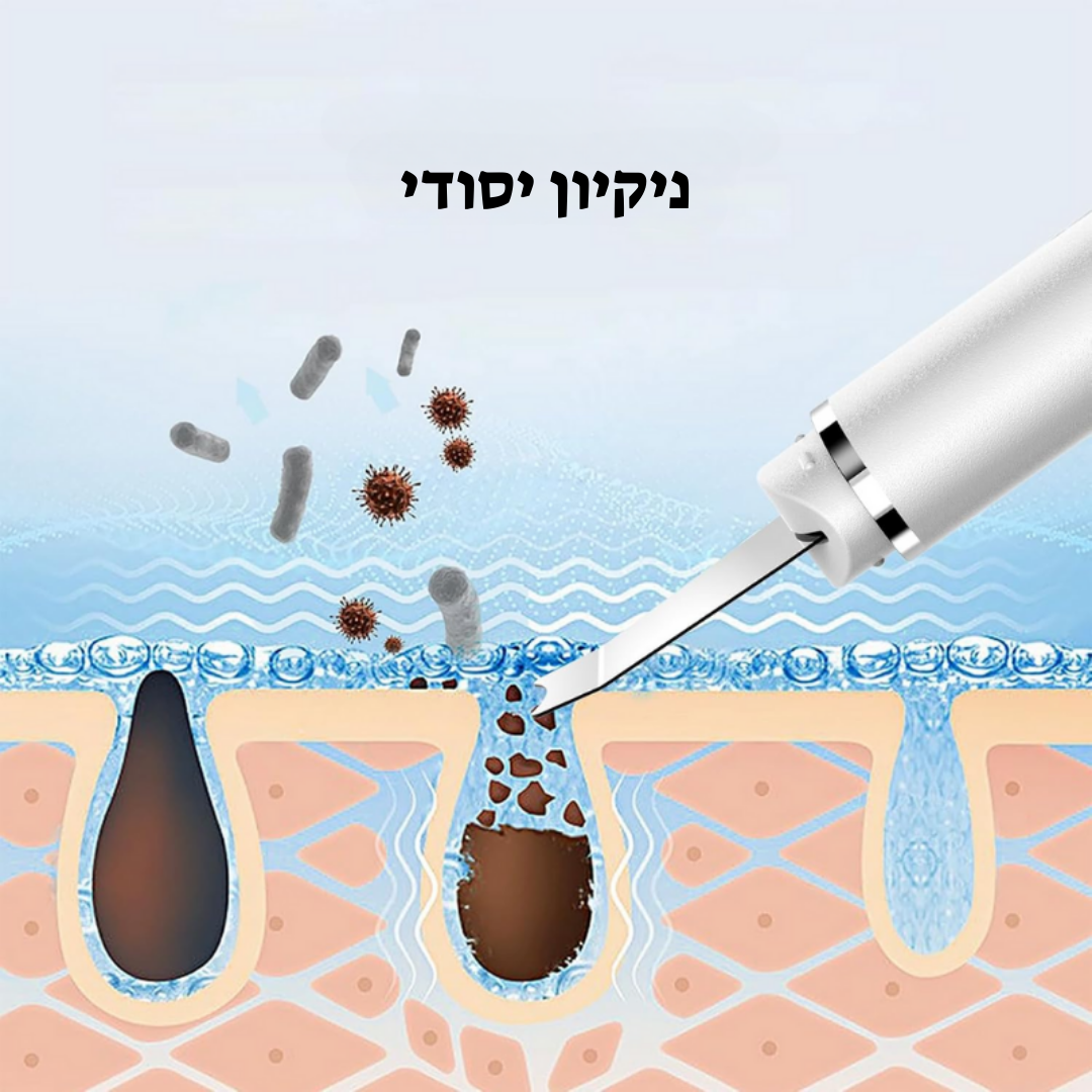 מכשיר לניקוי פנים עמוק של ByNibar