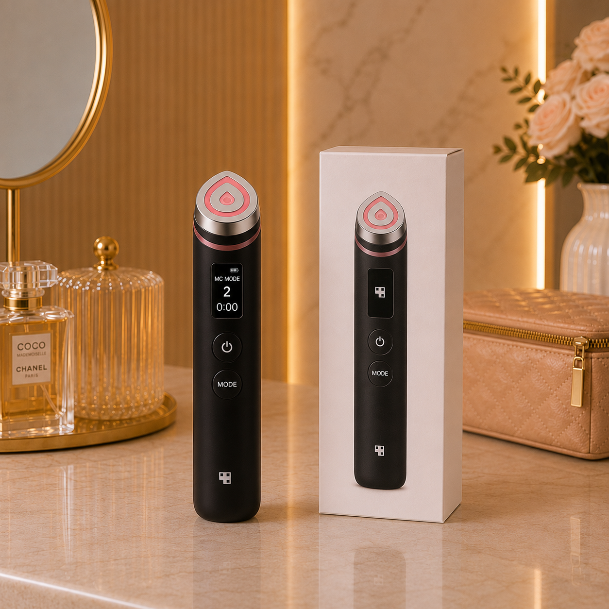 Medicube Booster 
מכשיר לשיפור ספיגת מוצרי לחות לעור הפנים