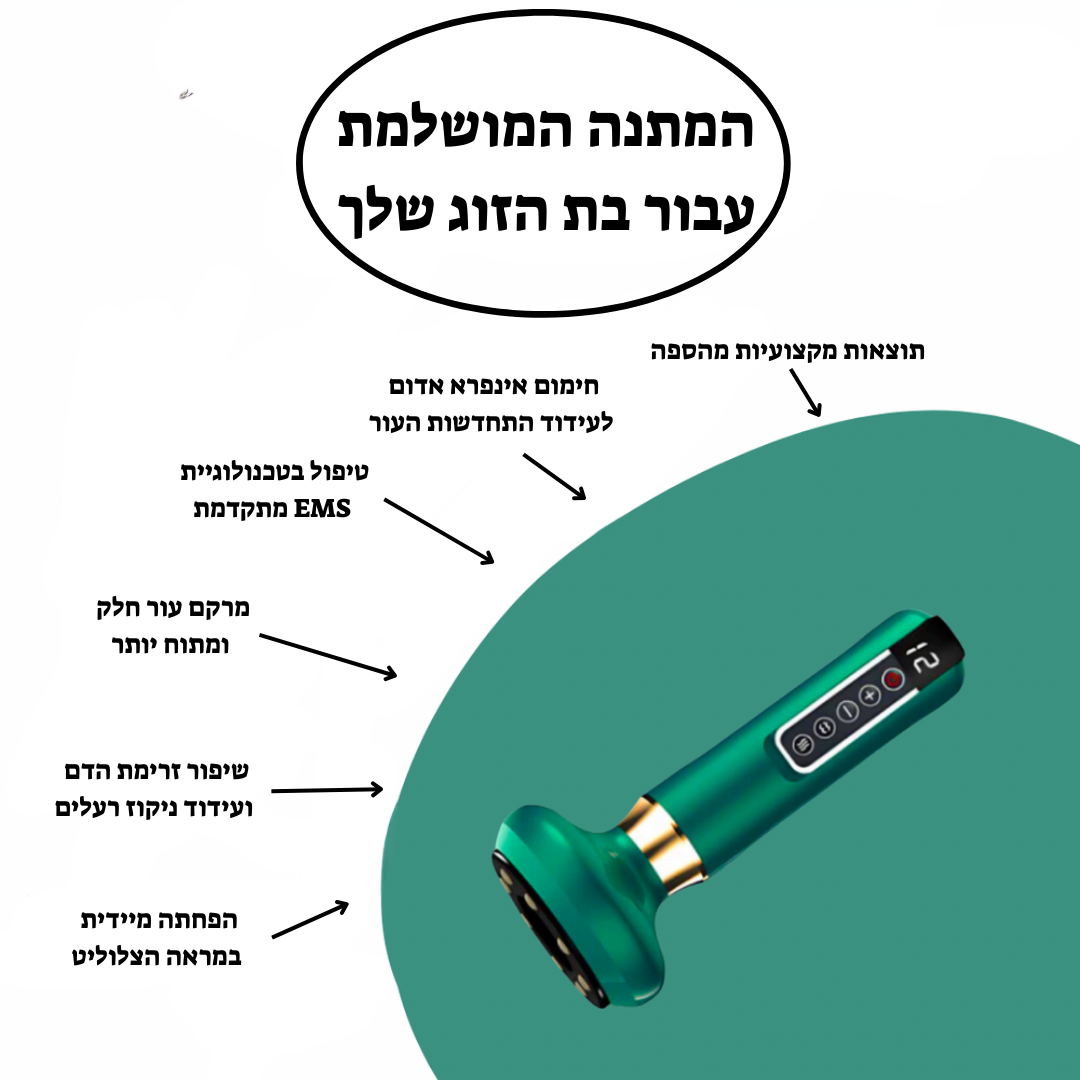 מכשיר להעלמת צלוליטיס של ByNibar